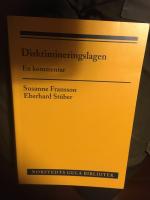Diskrimineringslagen : en kommentar