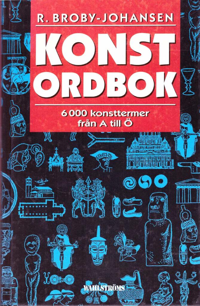 Konstordbok