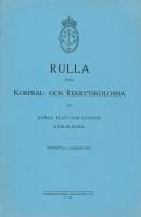 Rulla Korpral- och Rekrytskolorna Flottan Karlskrona 1927