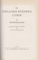 Ur Finlands svenska lyrik I-II