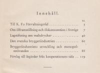 Den svenska bryggeriindustrien och därmed sammanhängande frågor