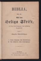 Biblia, det är: All den Heliga Skrift, med korta Capitel-summarier samt fullständiga Parallell-språk.