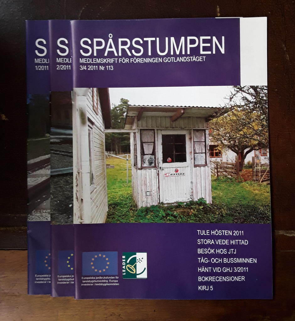 Spårstumpen 2011. Nummer 111-113