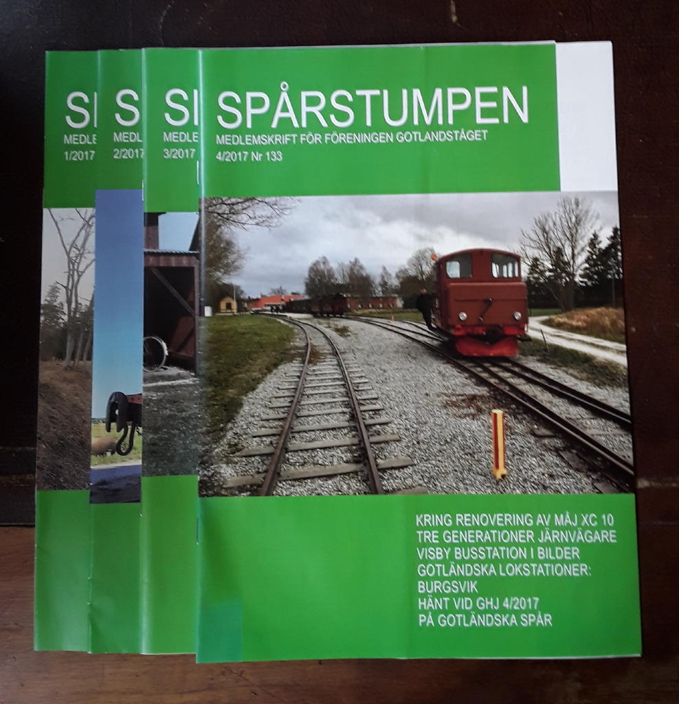 Spårstumpen 2017. Nummer 130-133