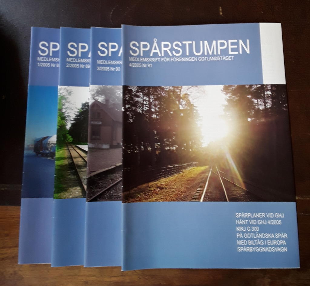 Spårstumpen 2005. Nummer 88-91