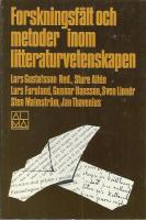 Forskningsfält och metoder inom litteraturvetenskapen