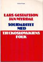 Solidaritet med Tjeckoslovakiens folk
