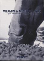 Vitamin & Mineral-ABC guide om mineraler & vitaminer till hästar.