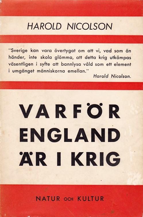 Varför England är i krig. Med förord till den svenska uppl. av författaren
