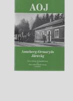 Annebergs-Ormaryds järnväg AOJ.