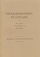 Om kalkindustrien på Gotland