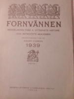 Valloxsäby logbacke. Ett uppländks gravfält från 1:a årh. e. Kr. Fornvännen 1939 häfte 1