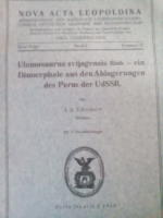 Ulemosaurus svijagensis Riab. - ein Dinocephale aus der Ablagerungen des Perm der UdSSR. Mit 17 Textabbildungen