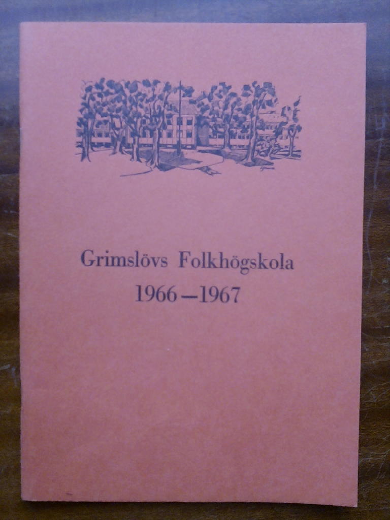 Grimslövs Folkhögskola 1966-1966