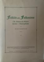 Folkliv och folkminne i Ås, Vedens och Gäsene härader i Västergötland II
