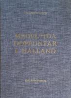 Medeltida dopfuntar i Halland