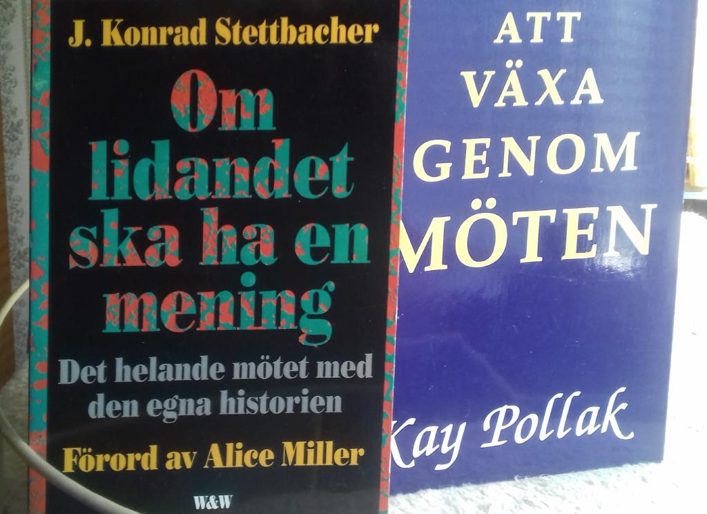 Om lidandet ska ha en mening : det helande mötet med den egna historien + boken Att växa genom möten