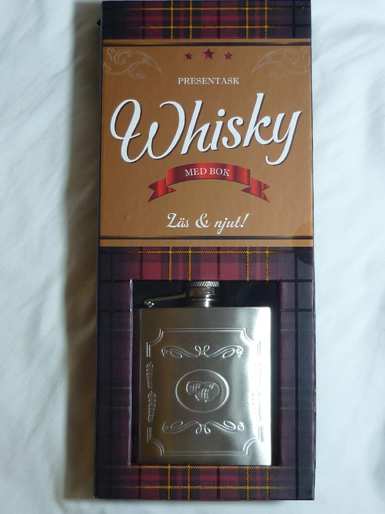 Whisky : presentask med bok