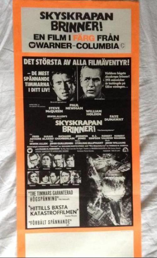 Skyskrapan brinner.