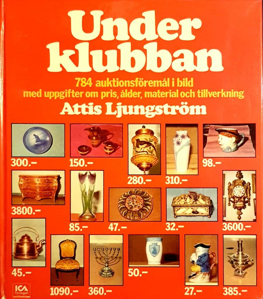 Under klubban : 784 auktionsföremål i bild med uppgifter om priser,ålder, material och tillverkning